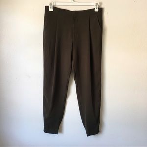 Vince Olive Green Jogger Pants Size 2